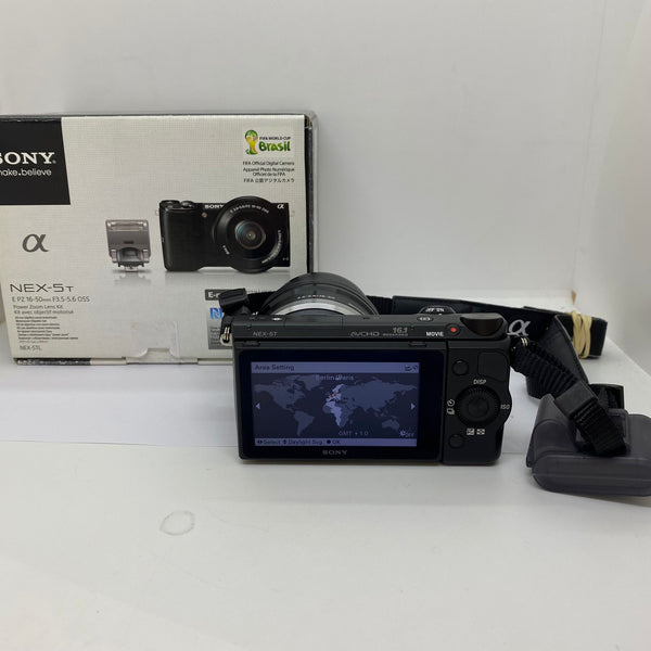 Sony APS-C NEX-5T 16.1MP 16-50mm avec Boîte,