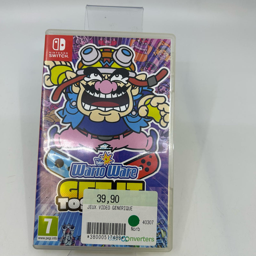 Jeu Nintendo Switch  Wario Ware  Get it together