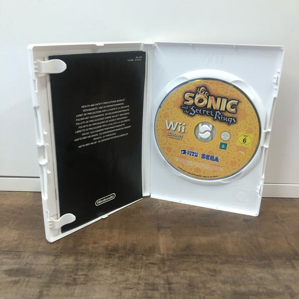 Jeu Wii - Sonic and The secret Rings