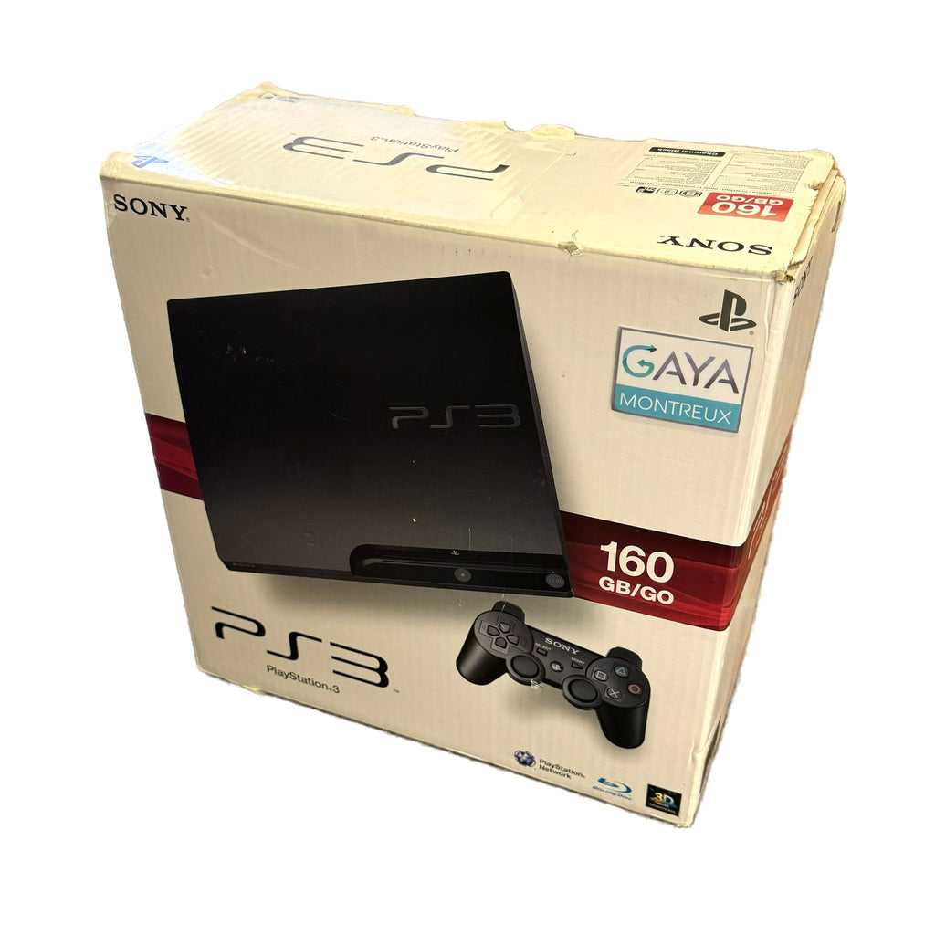Console Sony Ps3 Playstation 3 Slim 160Go en boîte
