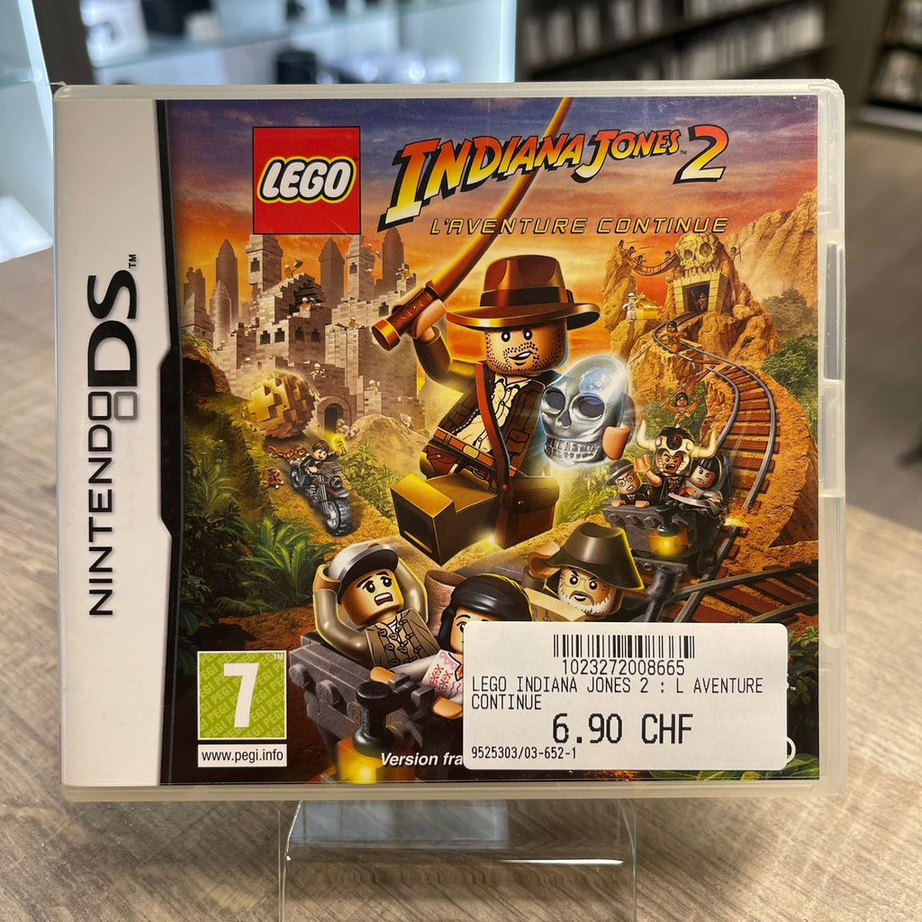 Jeu Nintendo Ds - Lego Indiana Jones 2  L’aventure continue