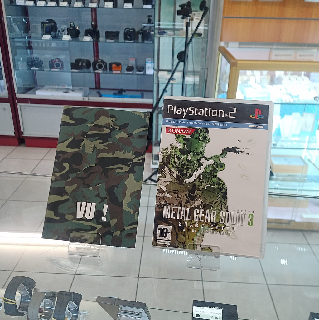 Jeu PlayStation 2 - Metal Gear Solid 3,