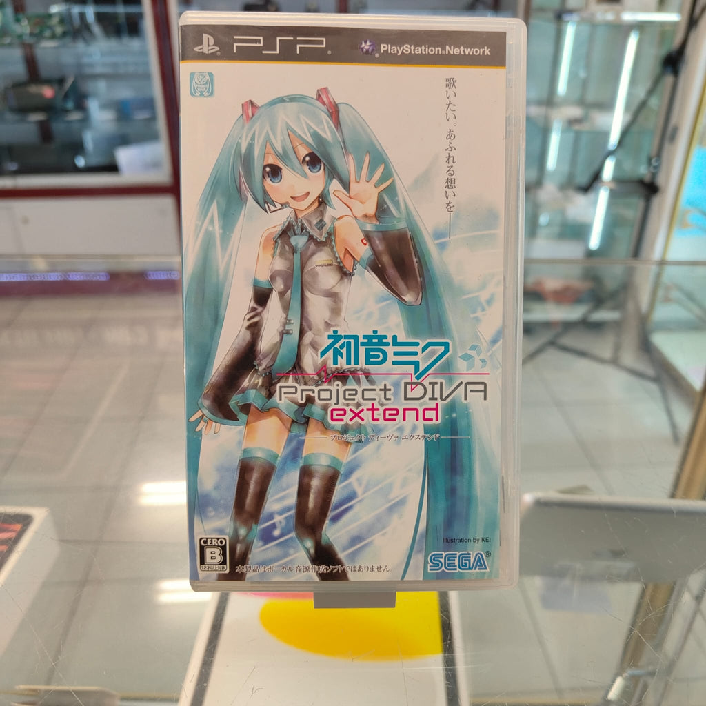Jeu PSP: Hatsune Miku : Project DIVA Extend - avec livret - version jap