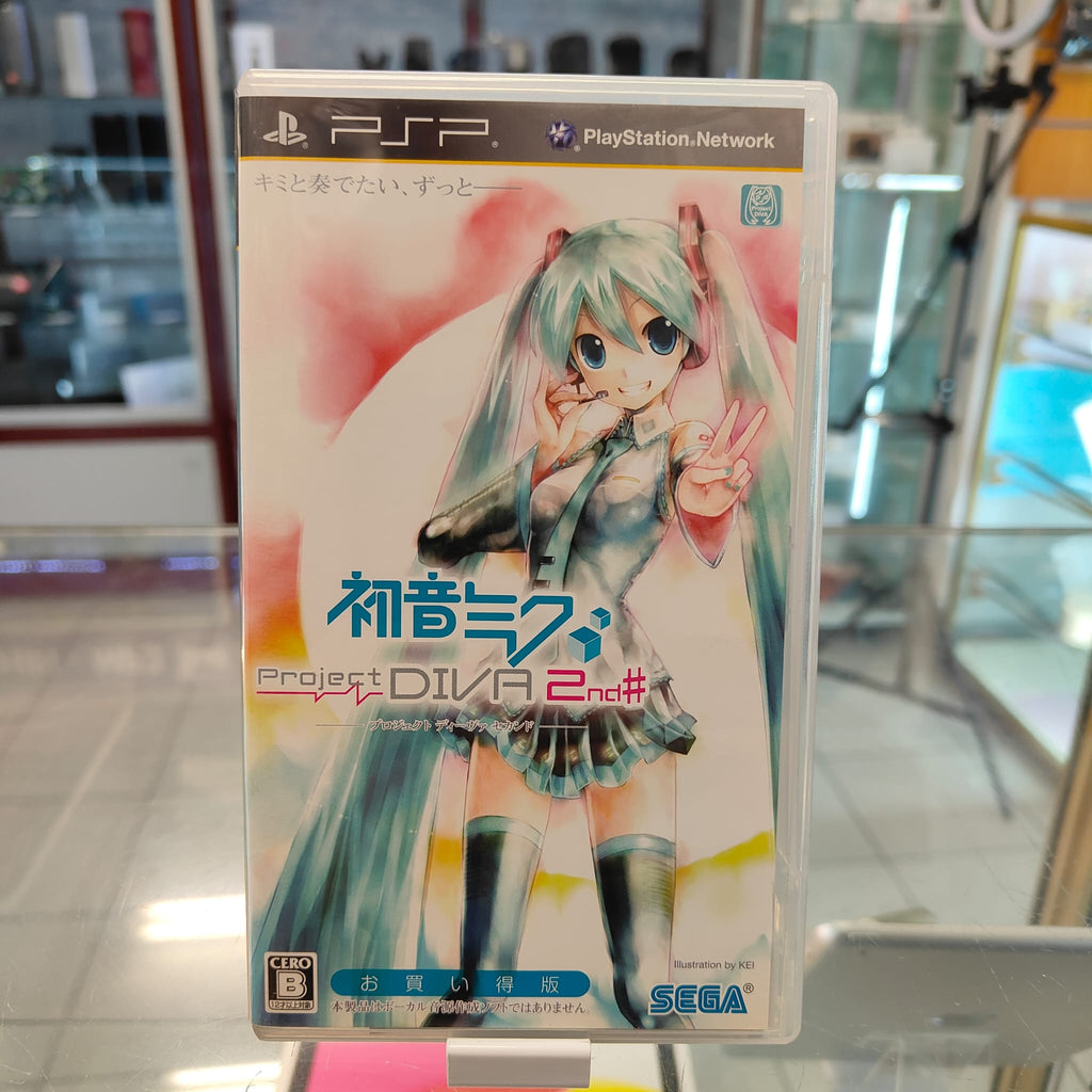 Jeu PSP: Hatsune Miku : Project DIVA 2nd - avec livret - version jap