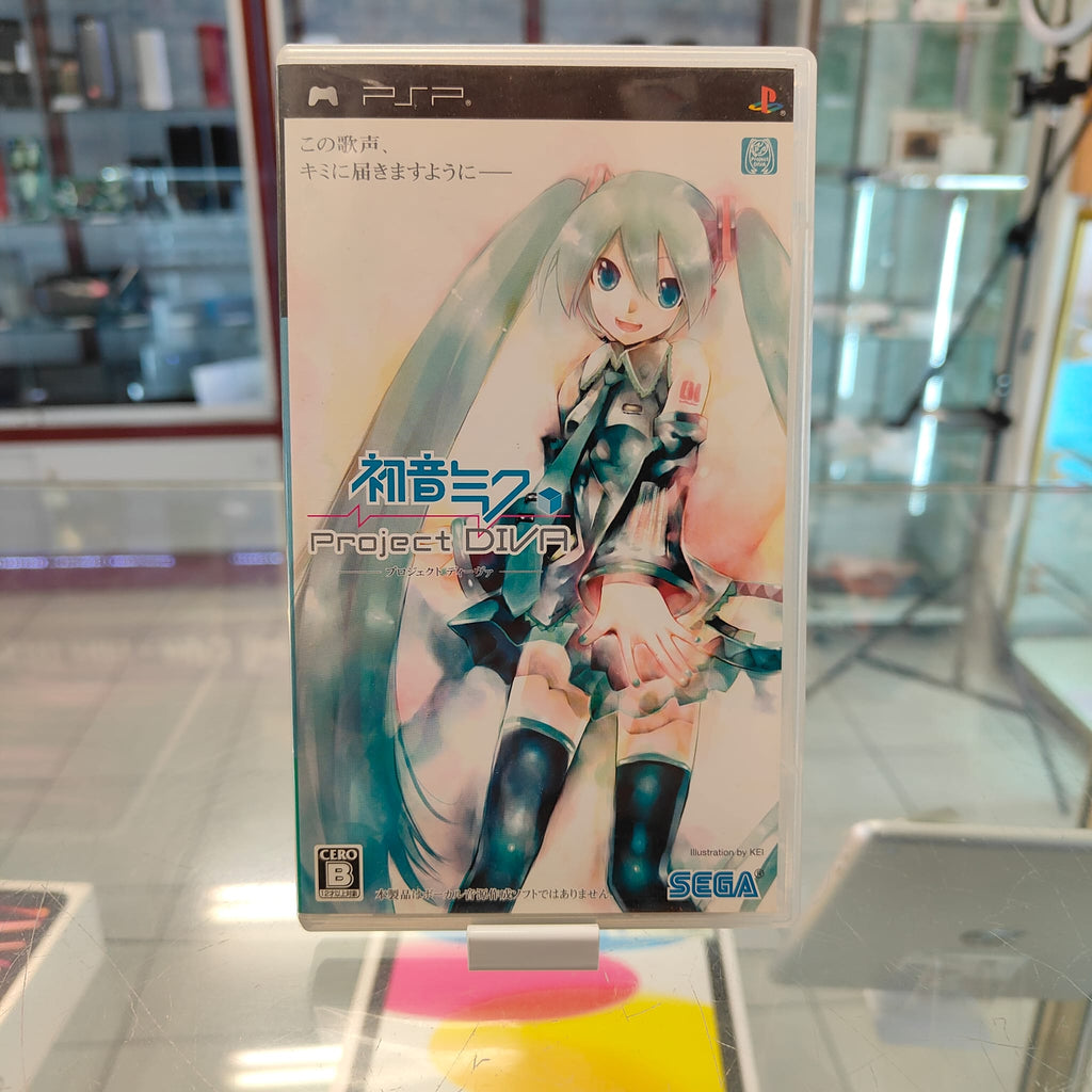 Jeu PSP: Hatsune Miku : Project DIVA - avec livret - version jap