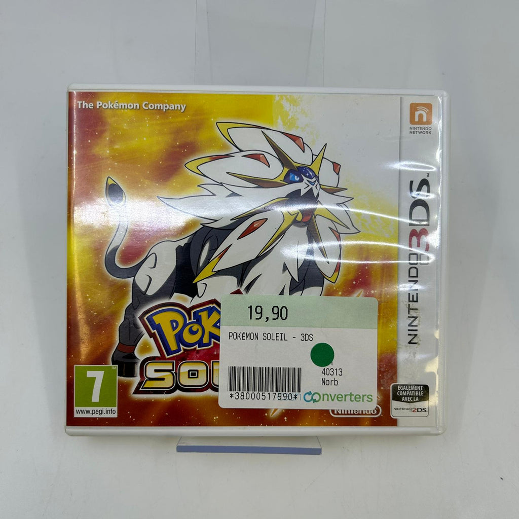 Jeu Nintendo 3DS - Pokémon  Soleil