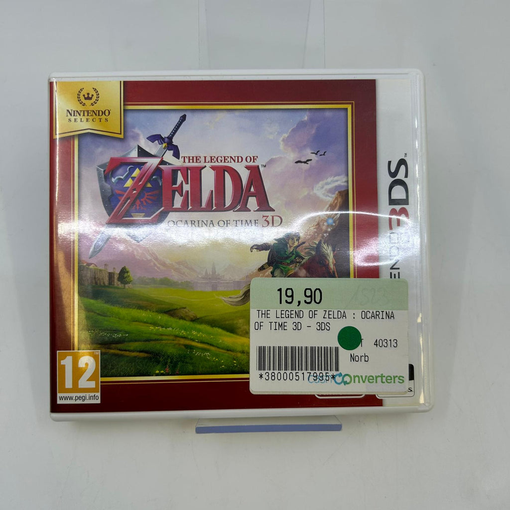 Jeu Nintendo 3DS - Zelda  Ocarina of Time 3D