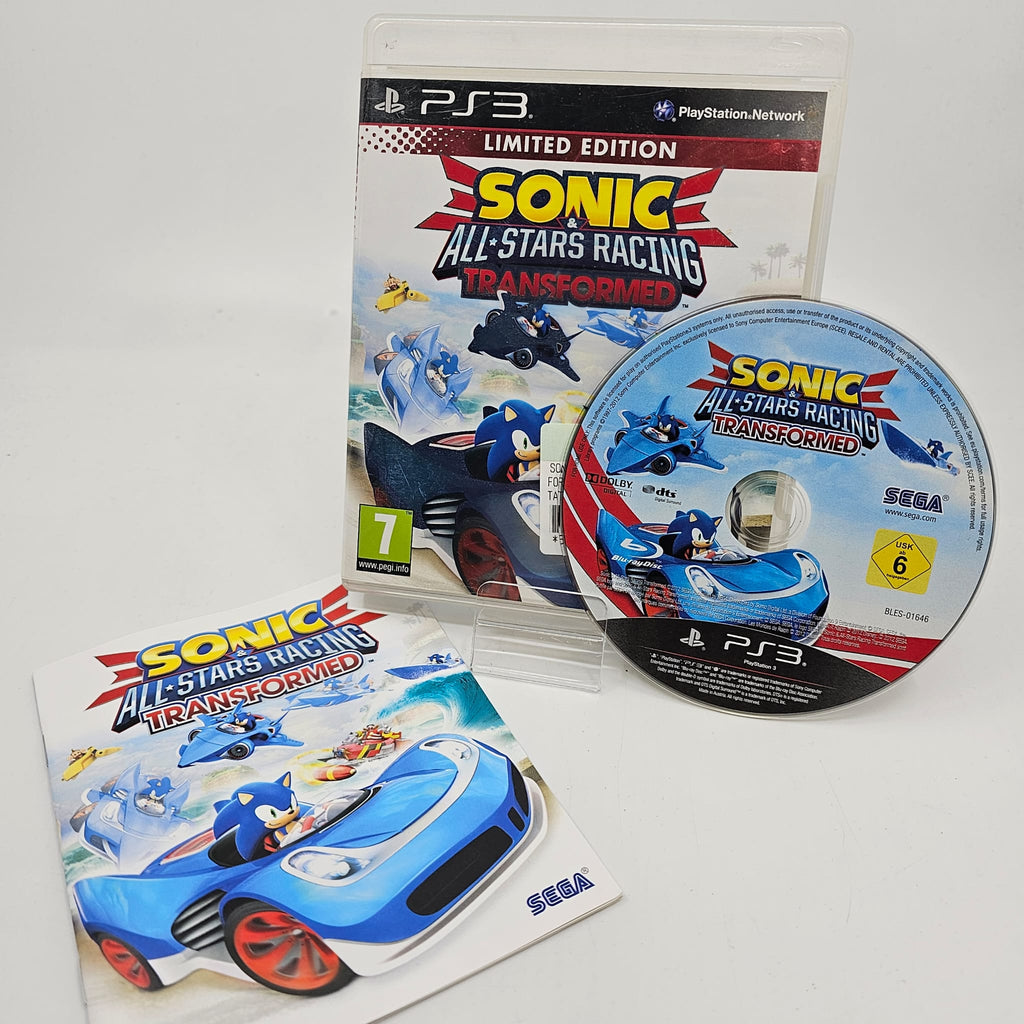 Jeux ps3 Sonic all stars racing transformed