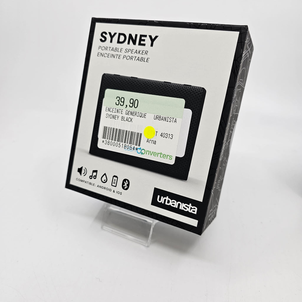 Enceinte bt Urbanista Sydney black