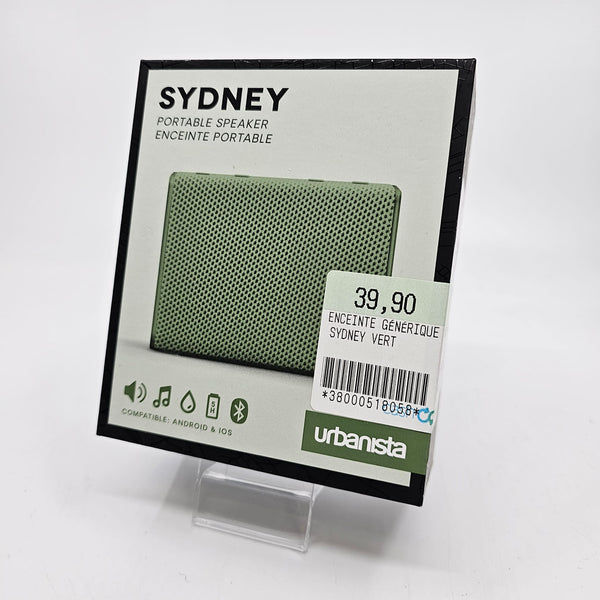 Enceinte bt  Urbanista Sydney vert