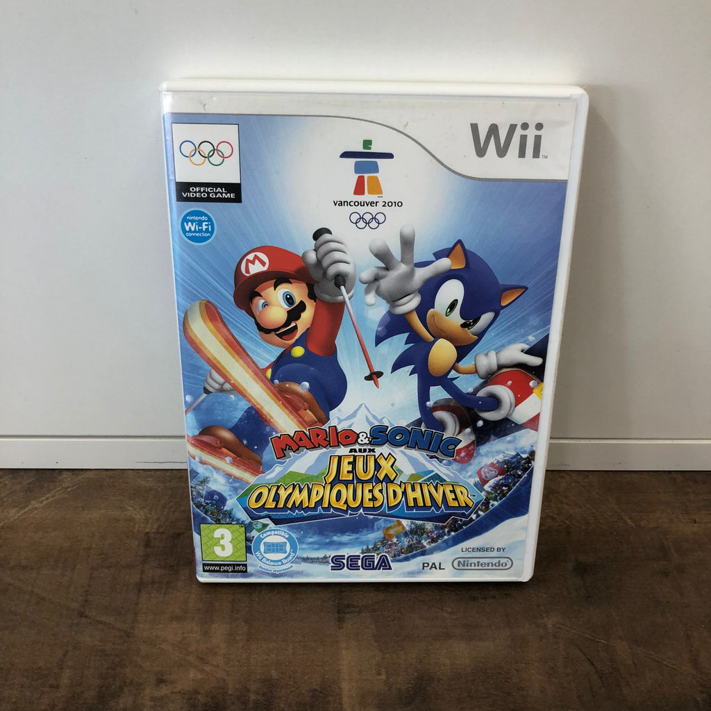 Jeu Wii - Mario Et Sonic Aux Jeux Olympiques D’Hiver