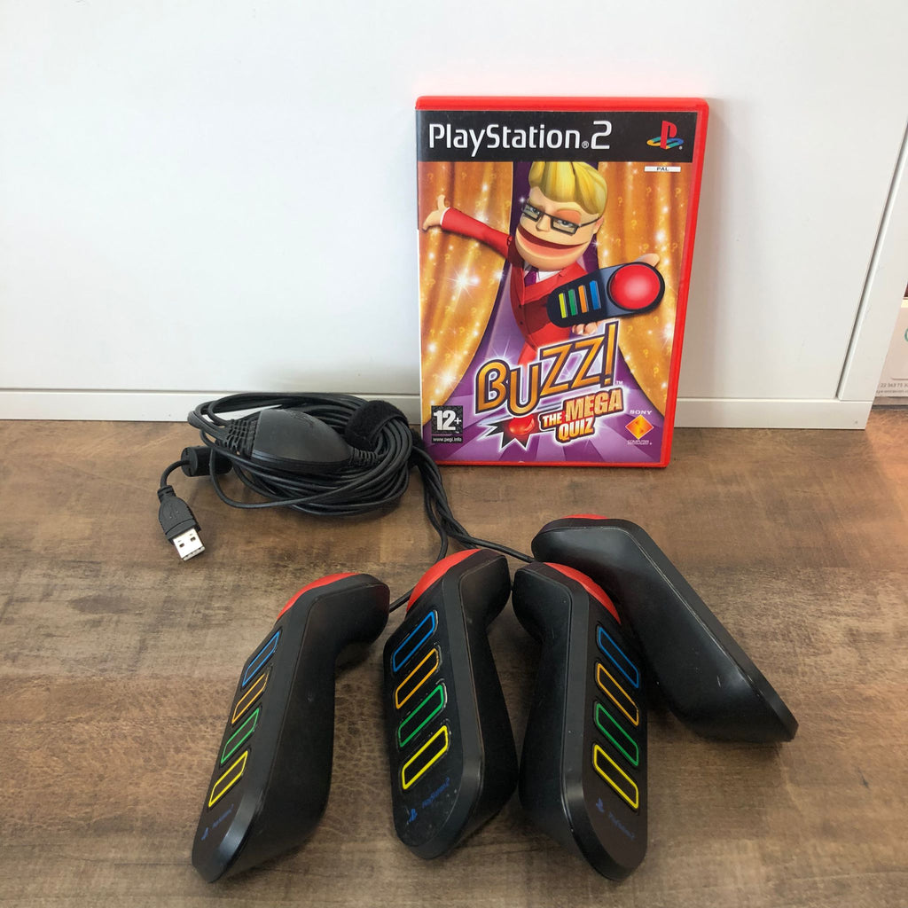 Jeu  ps2  - Buzz! The mega quiz