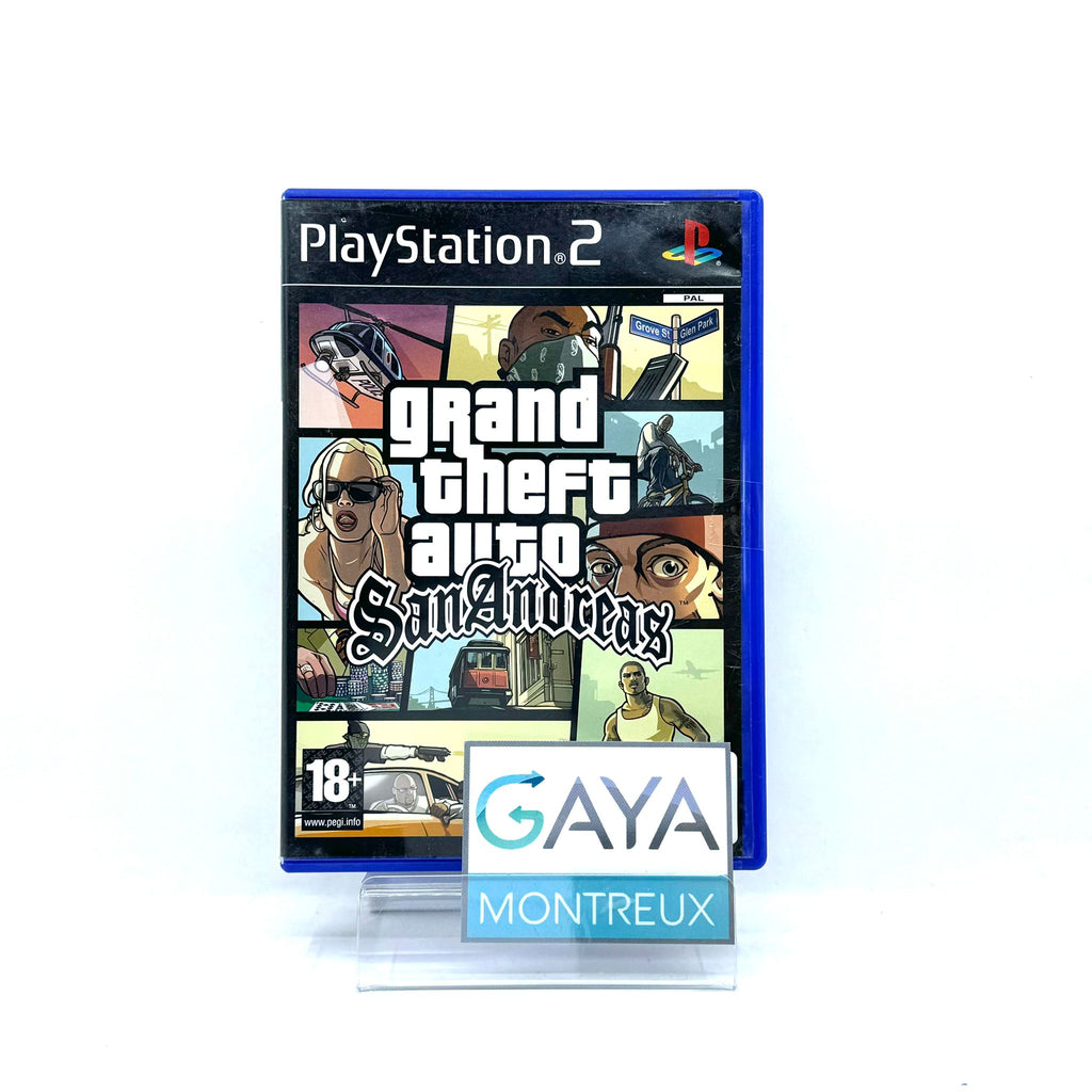 Jeu PS2 - Grand Theft Auto San Andreas