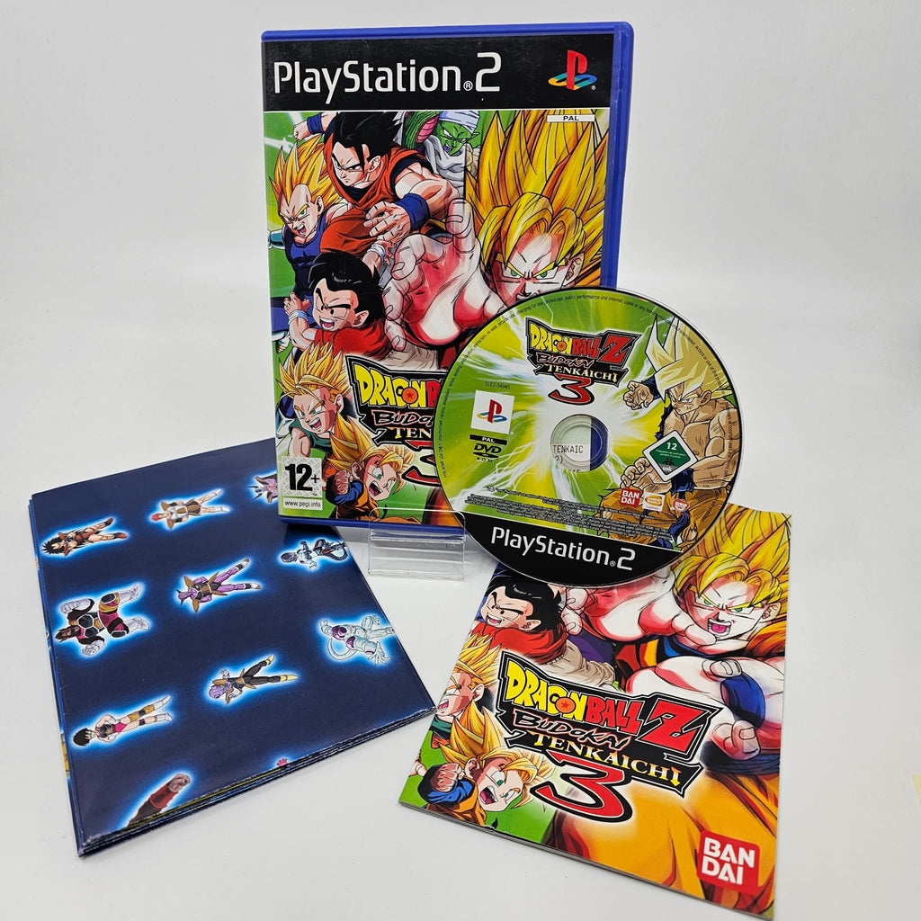 Jeux ps2 Dragon Ball Z budokai tenkachi 3