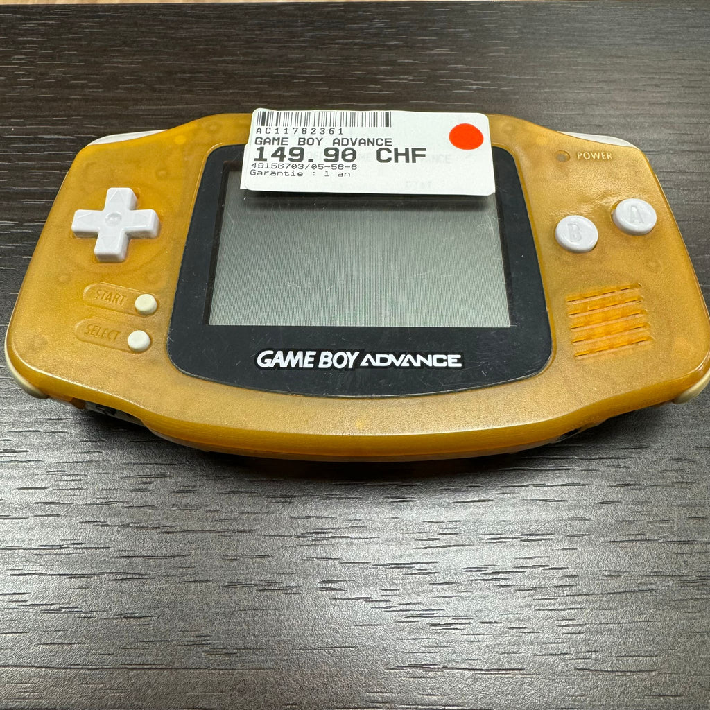 Gameboy advance Gold