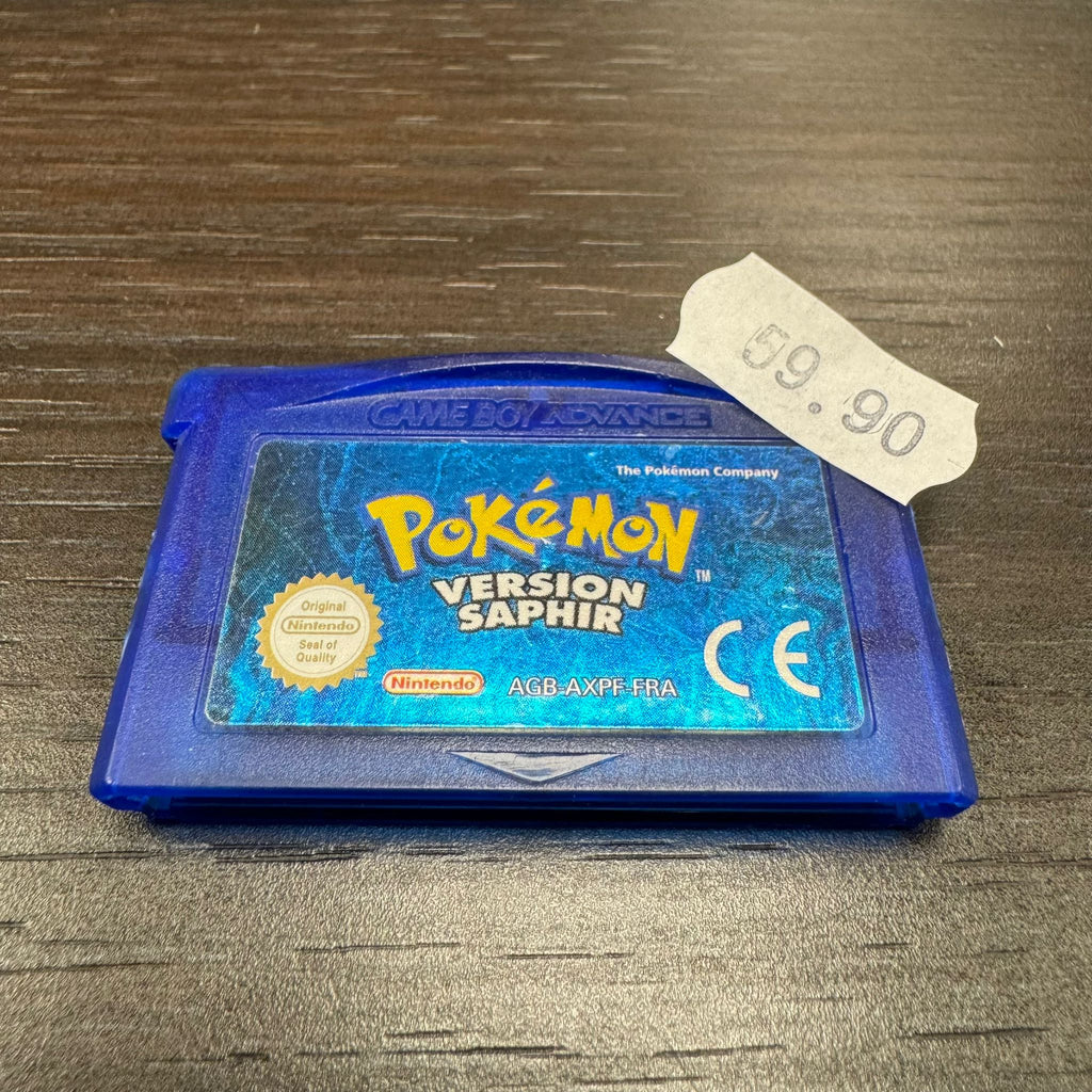 Jeu GameBoy Advance Pokémon Version Saphir