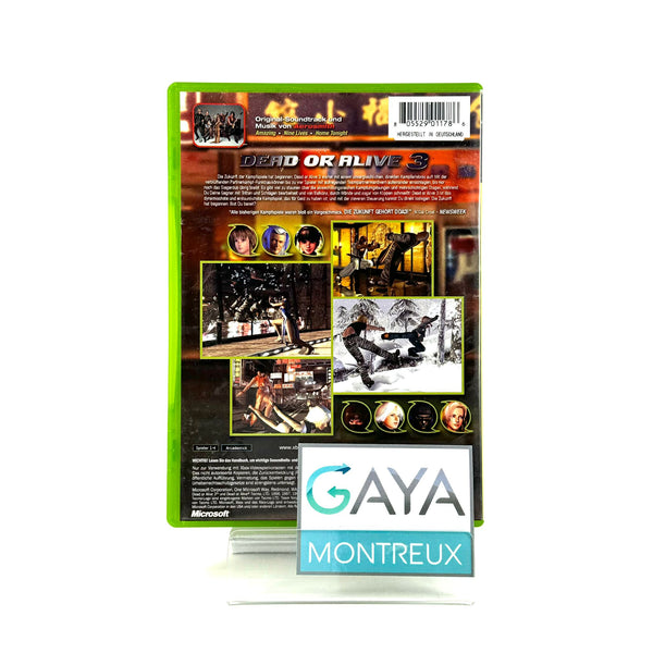 Jeu Xbox - Dead Or Alive 3