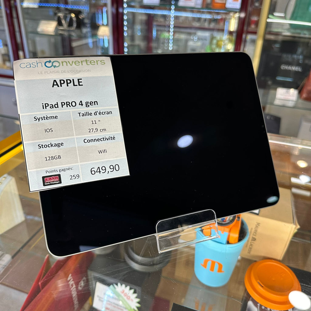 Apple iPad Pro 11“ 4 génération  128 Gb