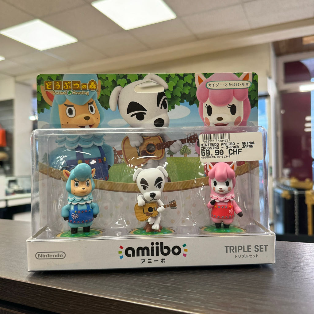 Amiibo Trio Animal Crossing - NEUF