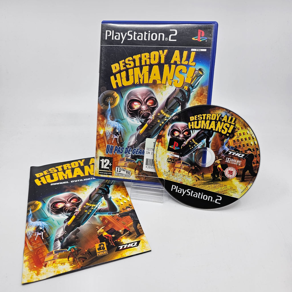 Jeux ps2 Destroy all humans