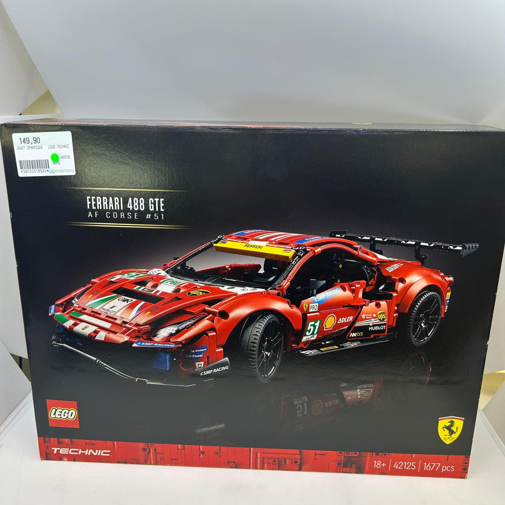 Lego Technic  Voiture Ferrari 488 GTE - NEUF