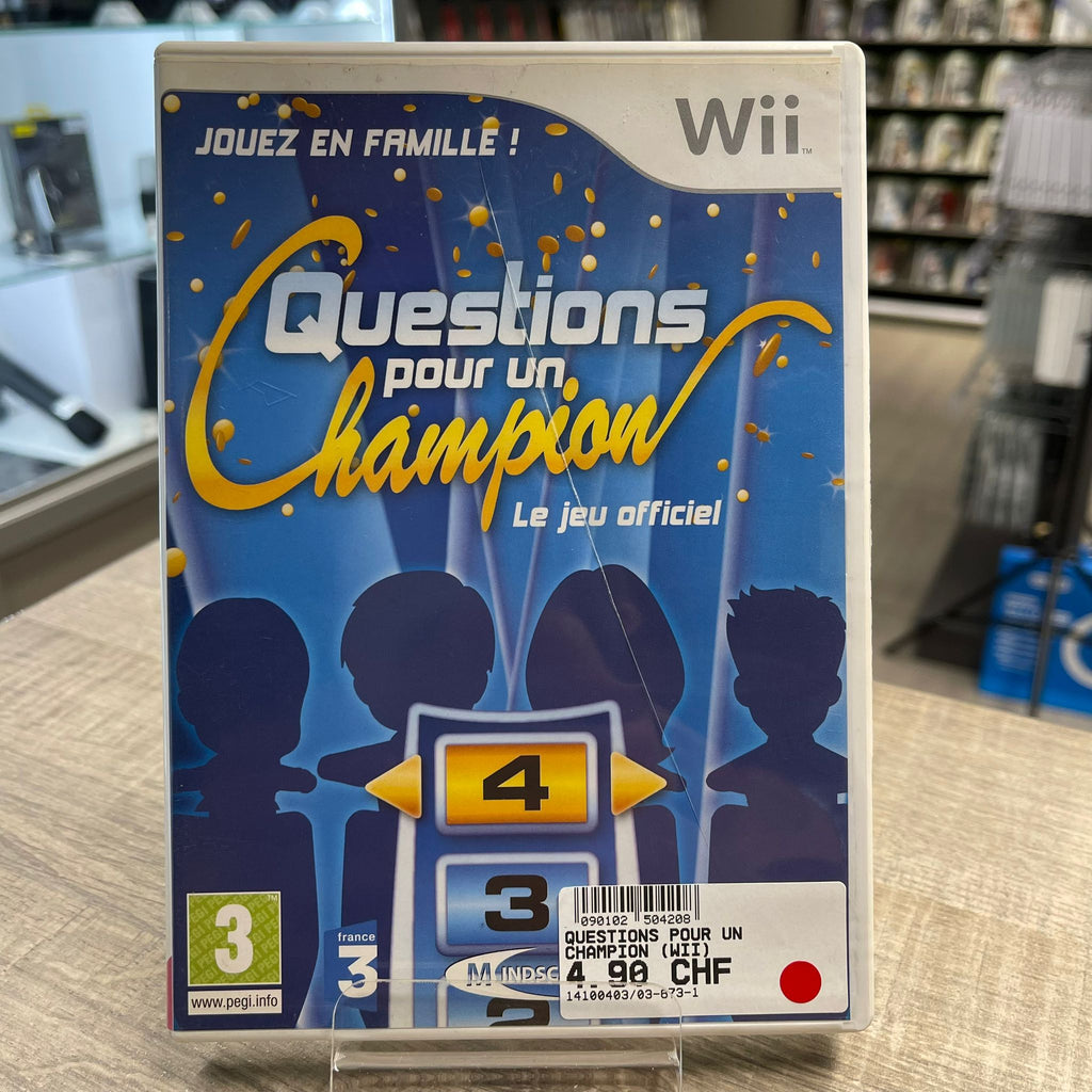 Jeu Wii - Questions pour un champion