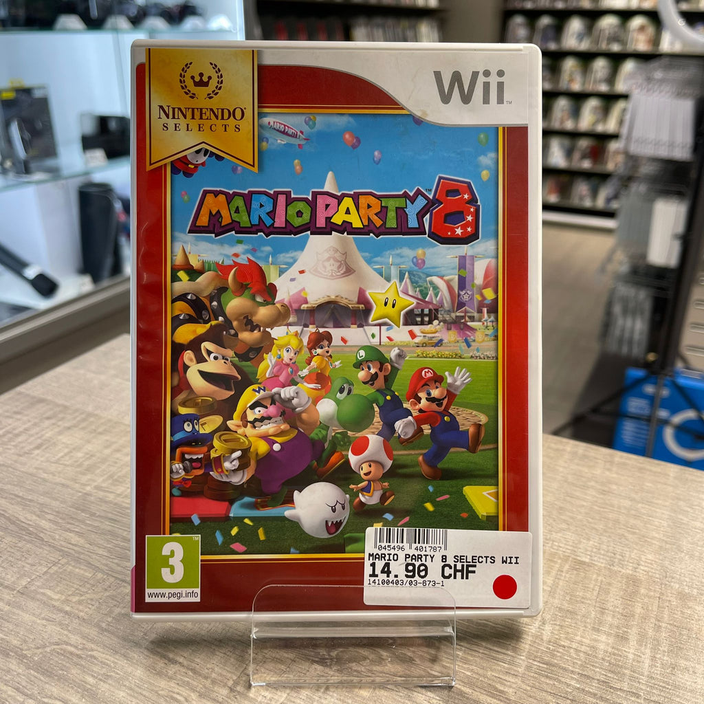 Jeu Wii - Mario Party 8