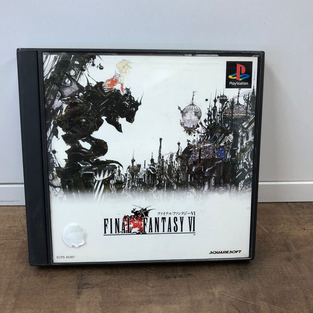 Jeu PS1- Final Fantasy VI jap