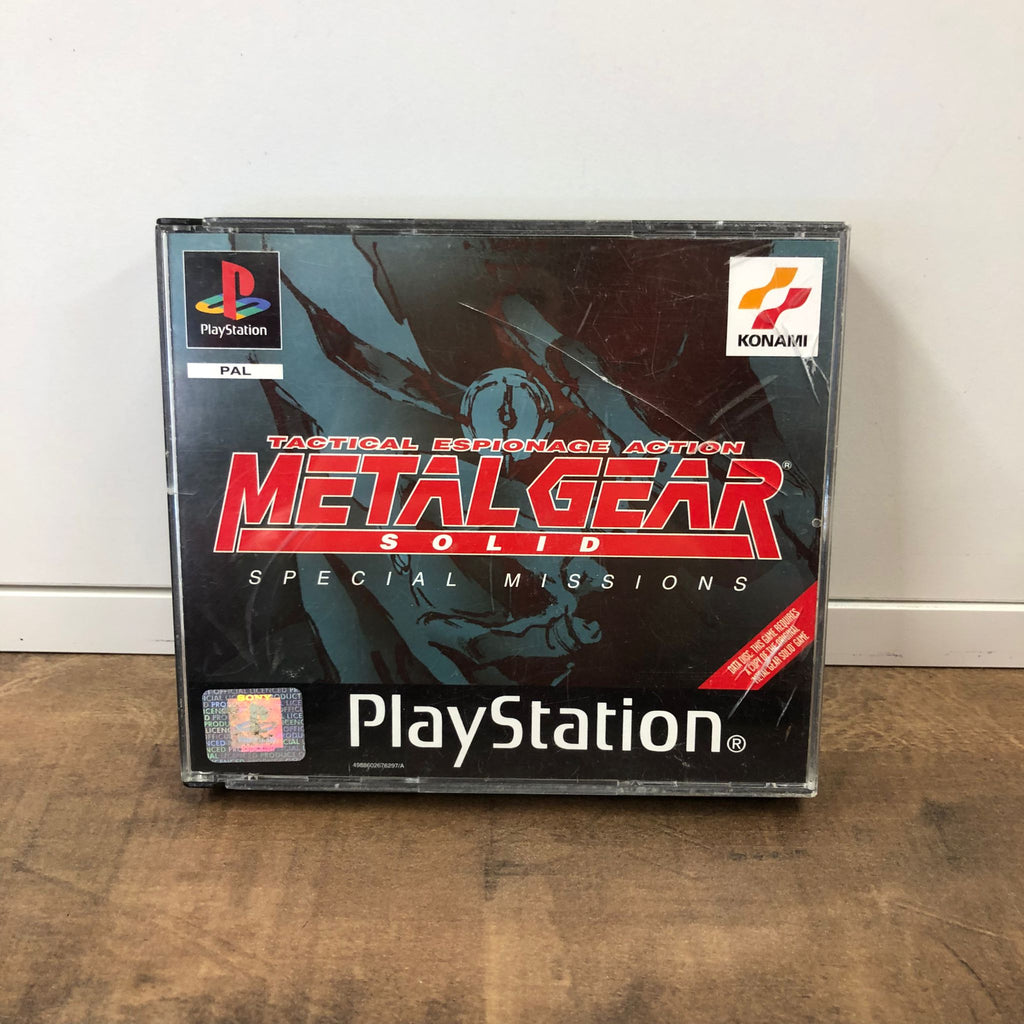 Jeu PS1 - Métal gear solid  Spécial mission