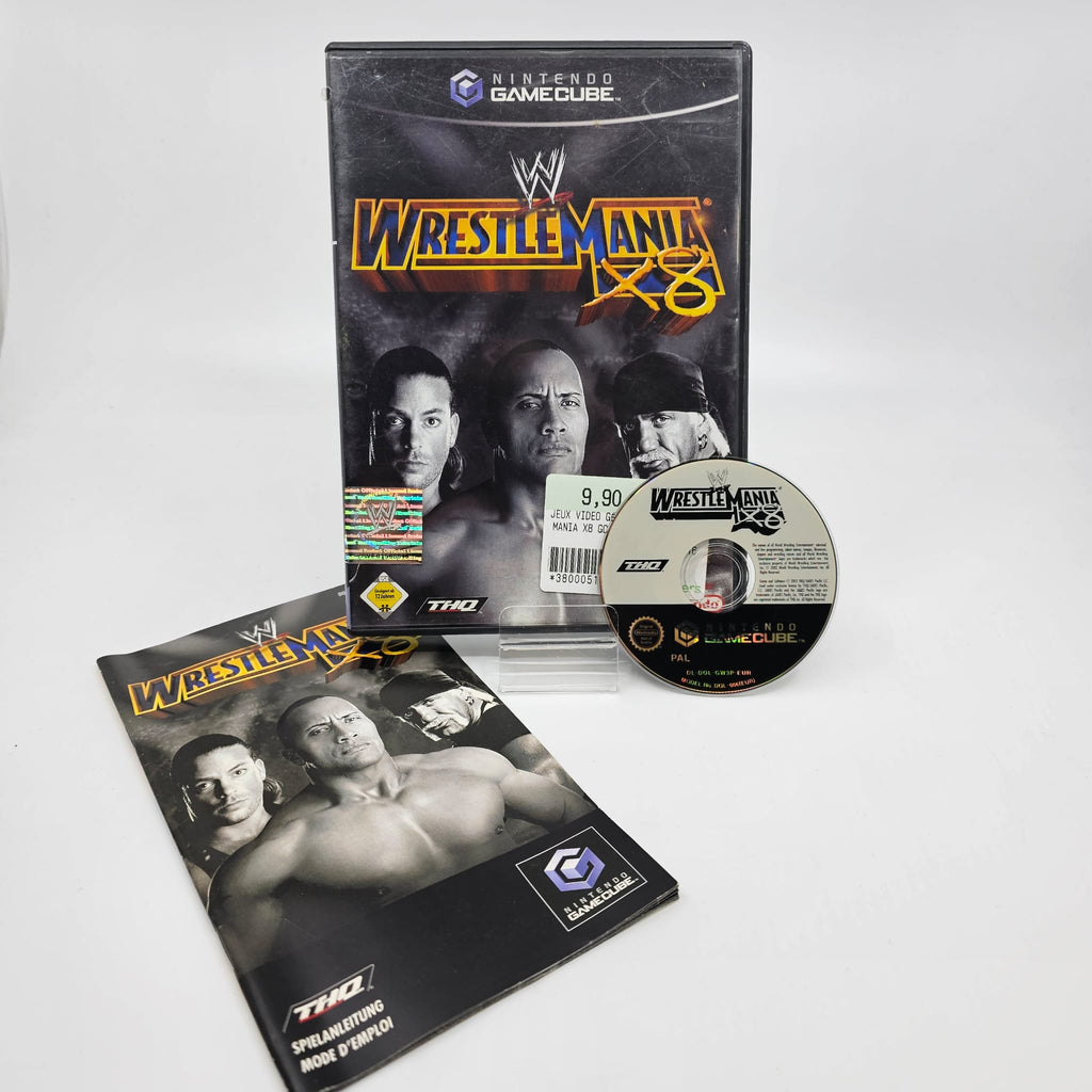 Jeux gamecube - Wrestle mania x8