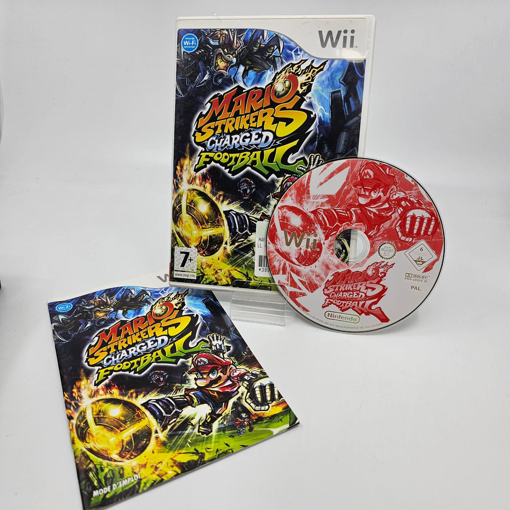 Jeux wii  Mario strikers charged football