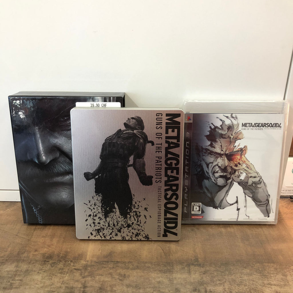 Jeu PS3  - Métal Gear Solid 4