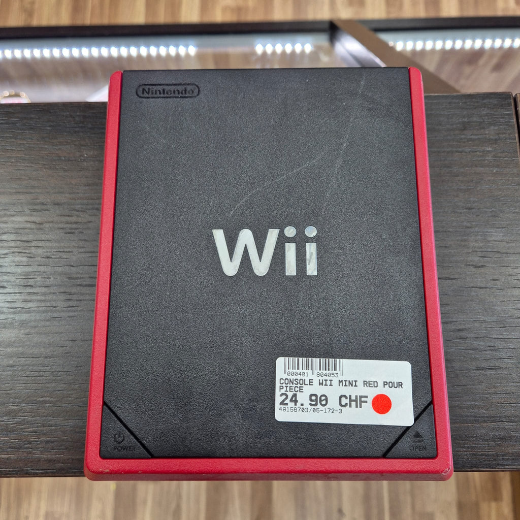 Console Wii mini red pour pièce