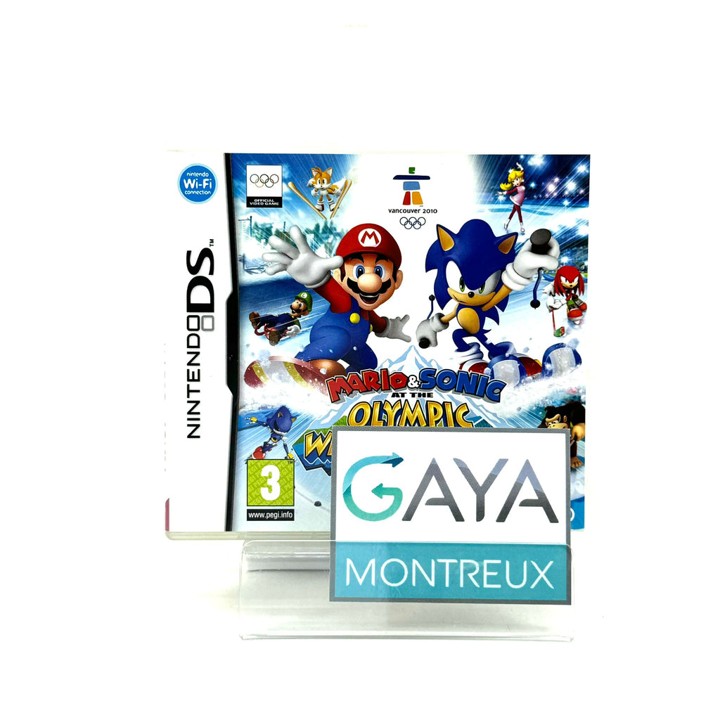 Jeu Nintendo DS - Mario & Sonic aux Jeux Olympiques d’Hiver