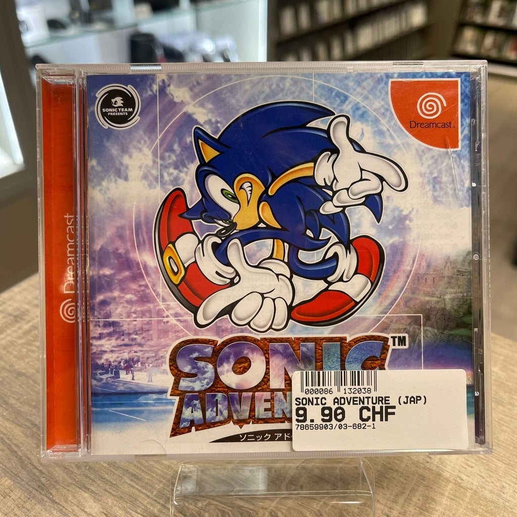 Jeu Dreamcast (Jap) - Sonic Adventure