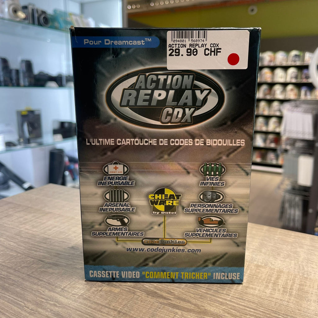 Action Replay CDX pour Dreamcast