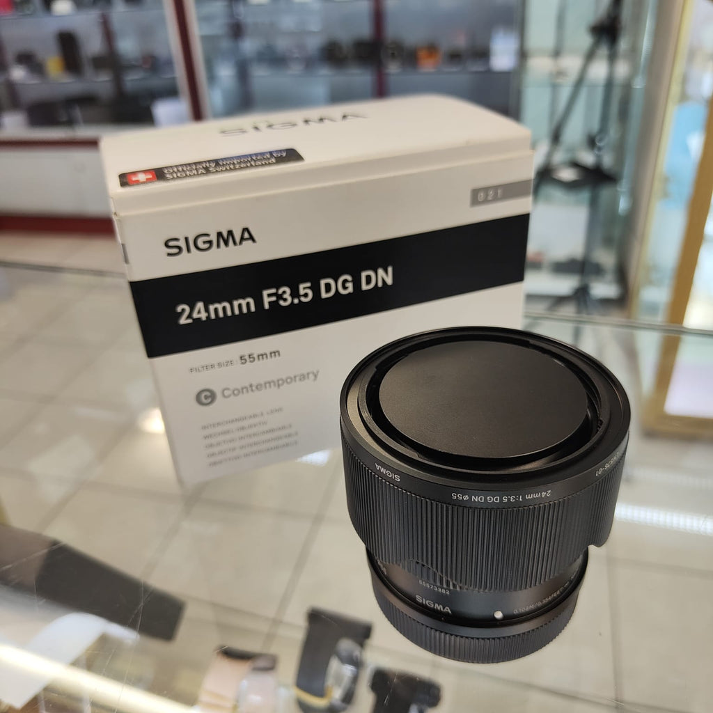 Objectif Sigma 24mm F3.5 DG DN 55mm