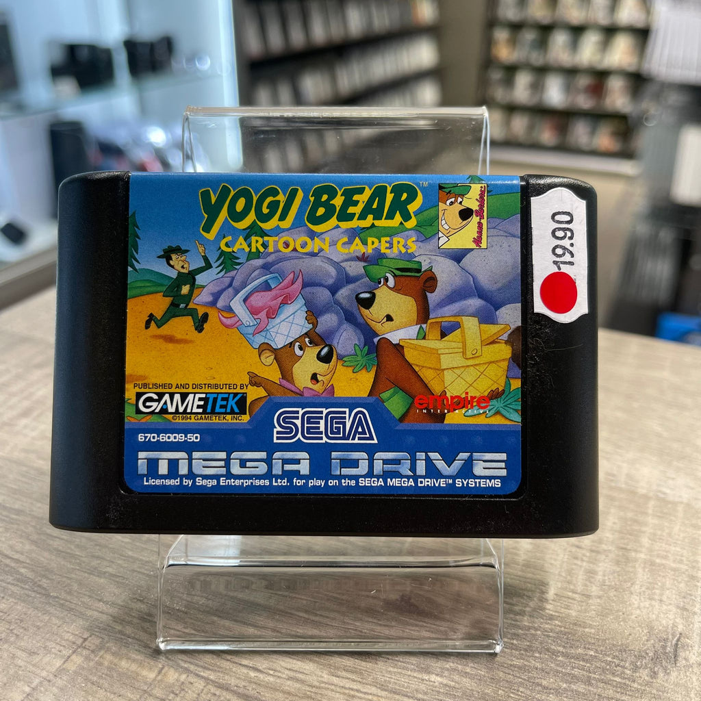 Jeu Mega Drive - Yogi Bear Cartoon Capers
