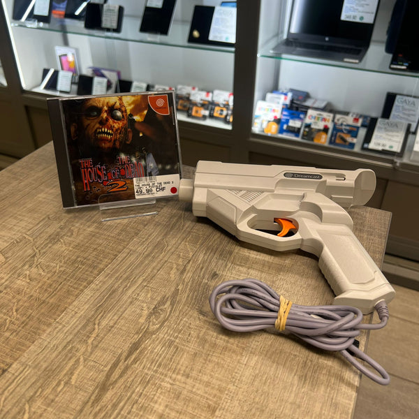 Jeu Dreamcast -The House Of The Dead 2 (JAP) + pistolet