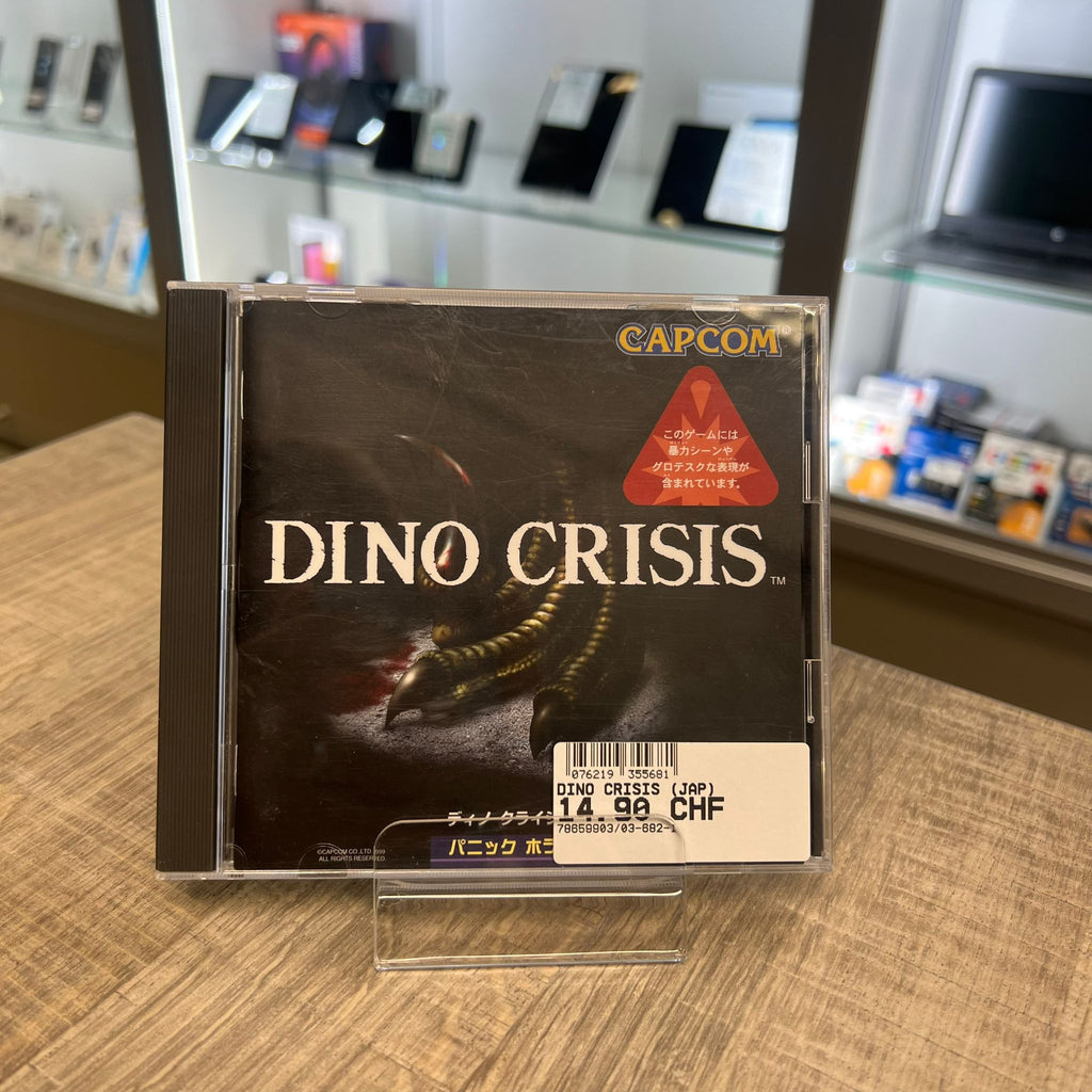 Jeu PS1 - Dino Crisis (jap)