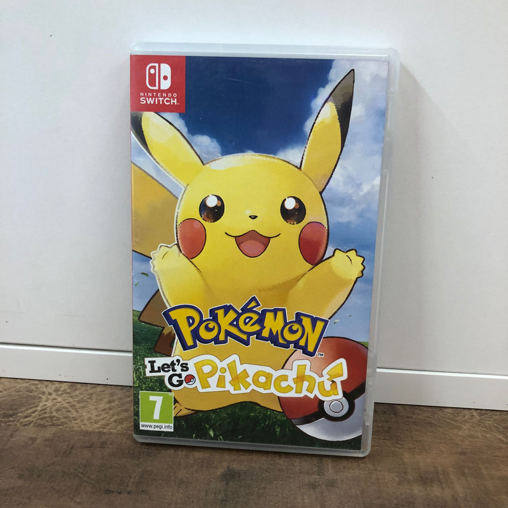 Jeu Switch - Pokemon Let’s Go Pikachu