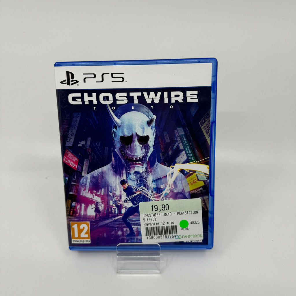 JEU PS5 GHOST WIRE TOKYO