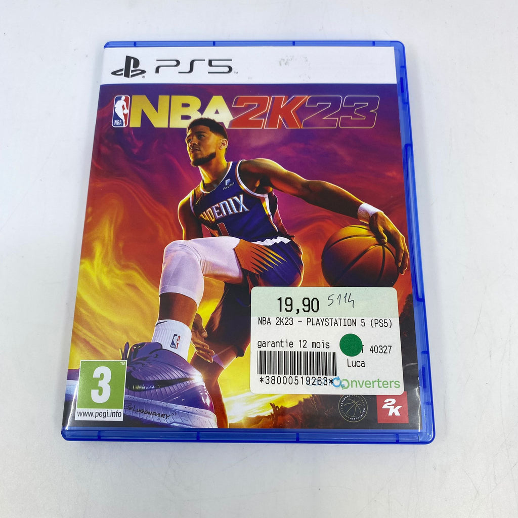 Jeu ps5 Nba 2k23