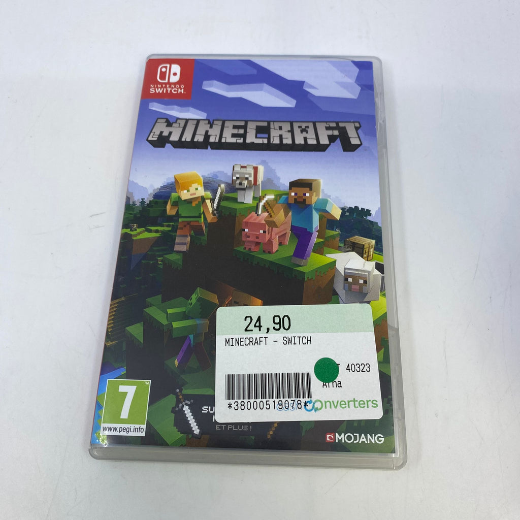 Jeu switch Minecraft