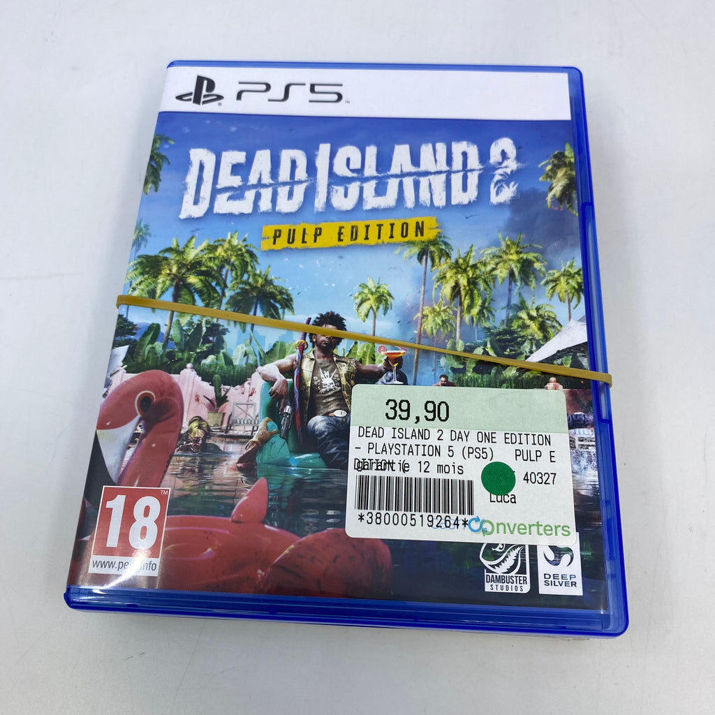 Jeu ps5 Dead island 2 pulp edition