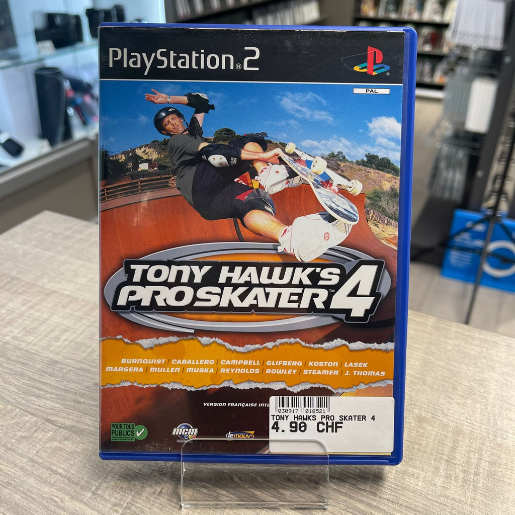Jeu PlayStation 2 - Tony Hawk’s Pro Skater 4 + notice