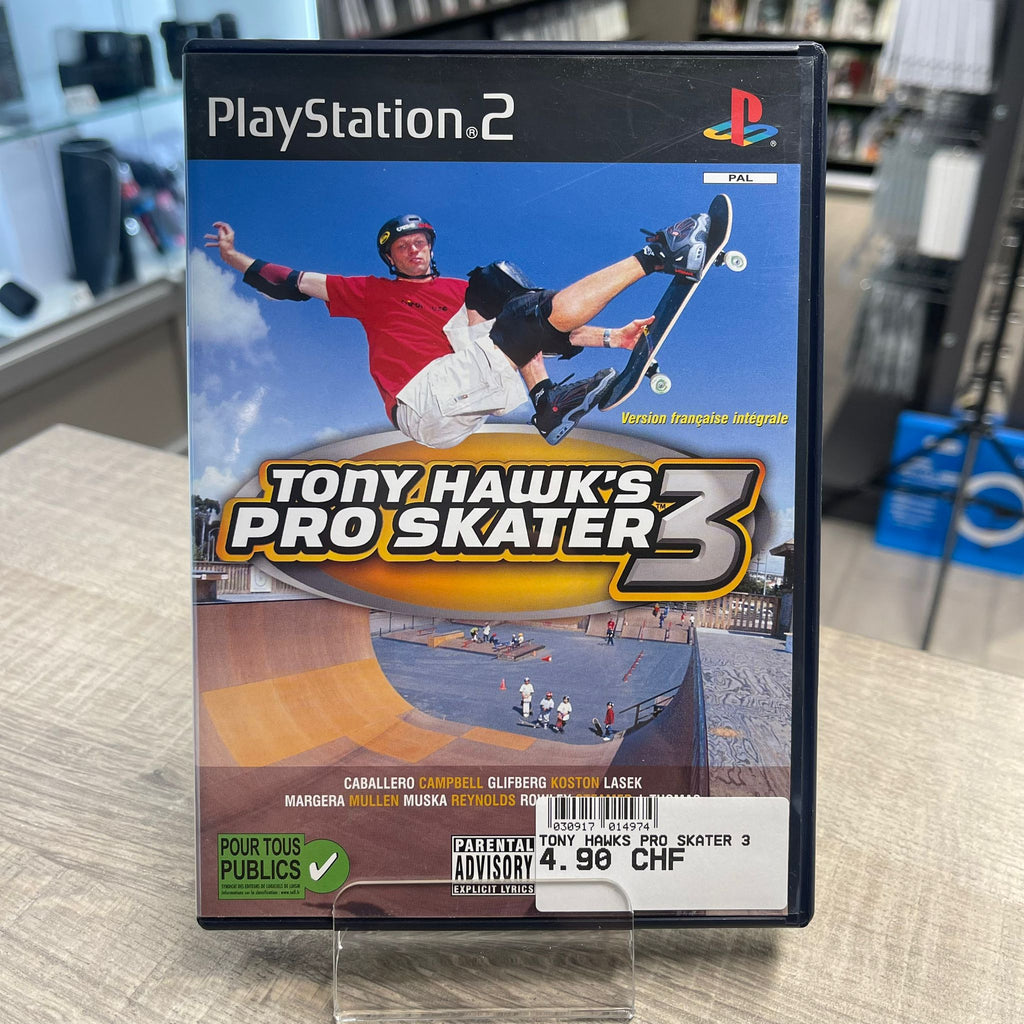 Jeu PlayStation 2 - Tony Hawk’s Pro Skater 3 + notice