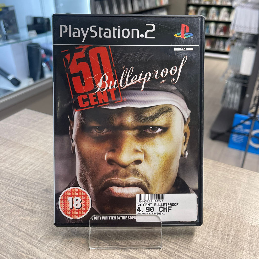 Jeu PlayStation 2 - 50 Cent Bulletproof + notice