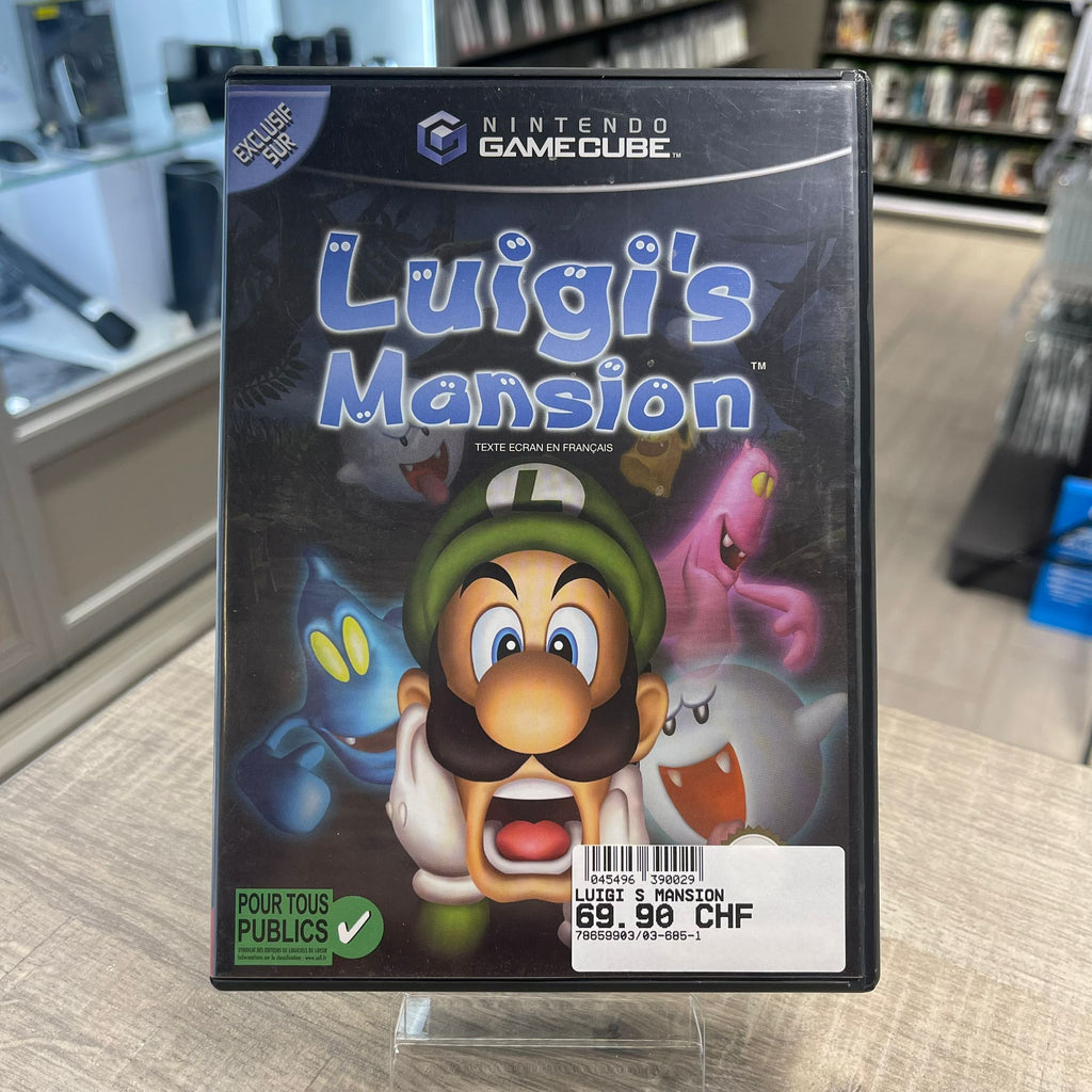 Jeu Gamecube - Luigi’s Mansion  + notice