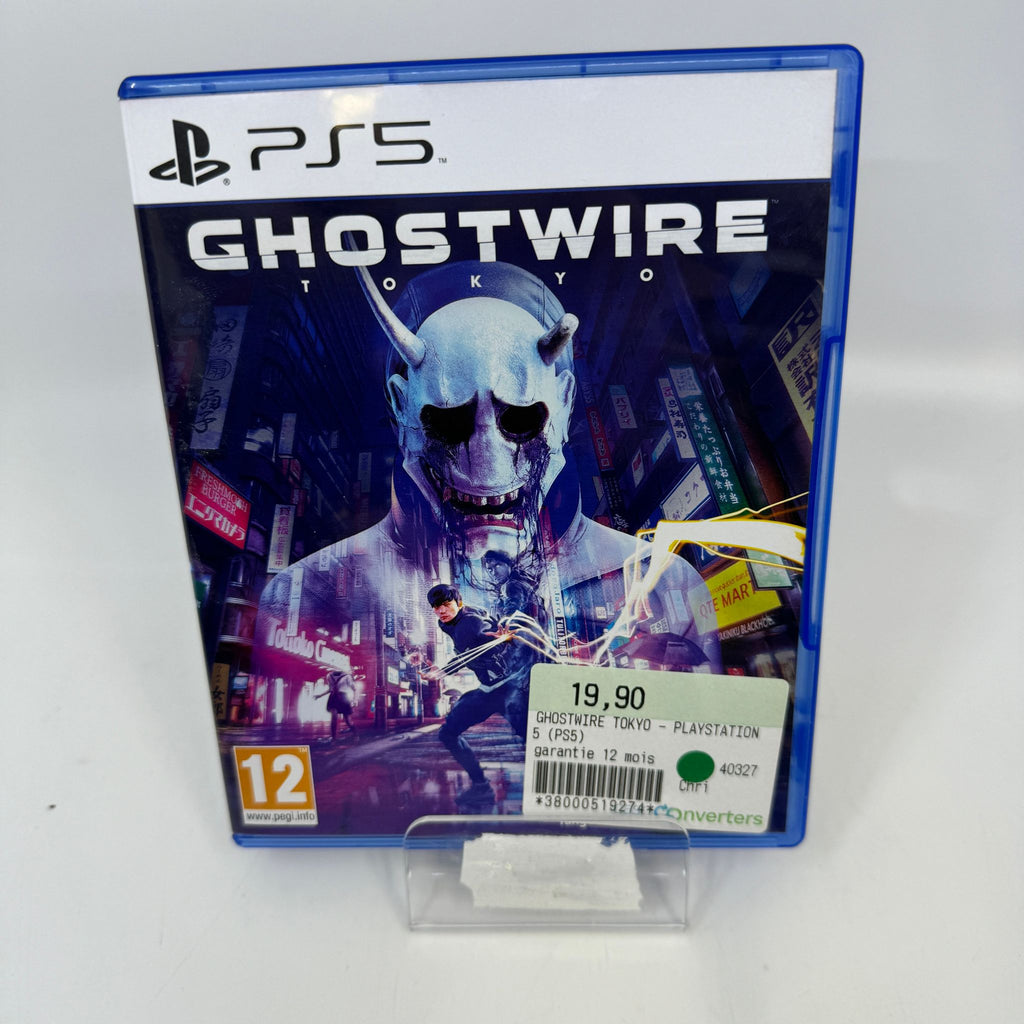 JEU PS5 GHOSTWIRE TOKYO